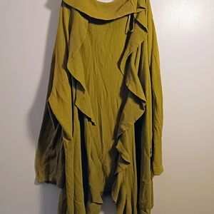 East 5th Chartreuse Knit Cardigan